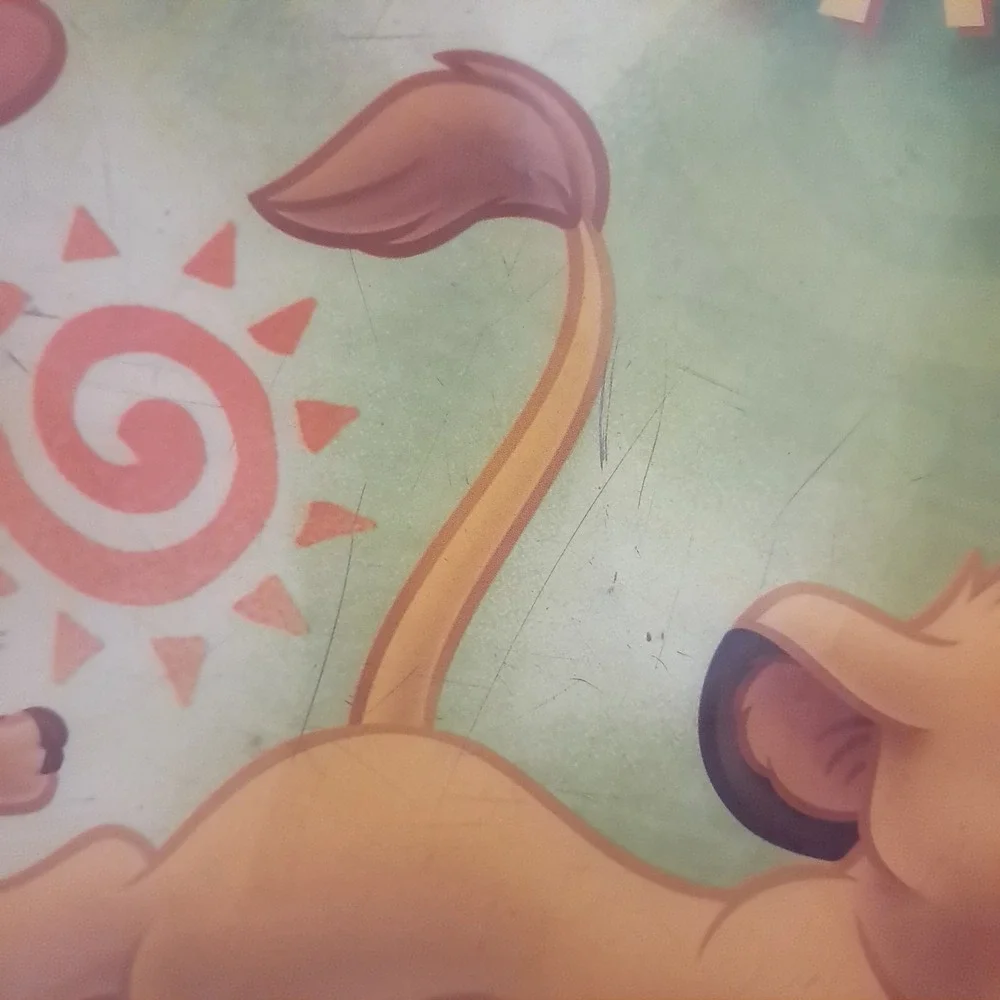 Disney Placemats set 4 My friends Tigger and Pooh mealtime fun shaped‎ Lion King
